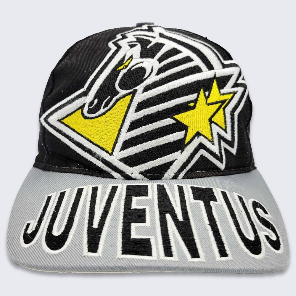 Juventus Vintage 90s Kappa Soccer Snapback Hat
